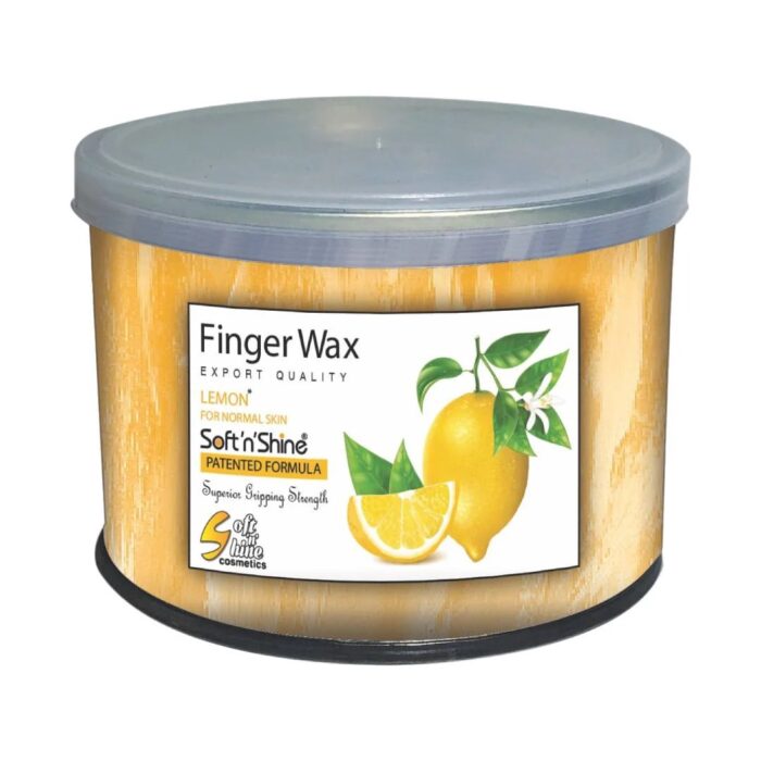 (lemon) Soft N Shine  Finger Wax 225gm - Image 2