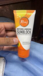 Rivaj UK Sun Block Spf 60 Original Rivaj UK Whitening & Vanishing Sun Block SPF / PA+++ 60 - Image 2