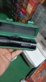 Rechargeable White Laser Super Battery Aluminum LED Flashlight, Body  Tactical,Long Battery Zoomable, Light - Image 2