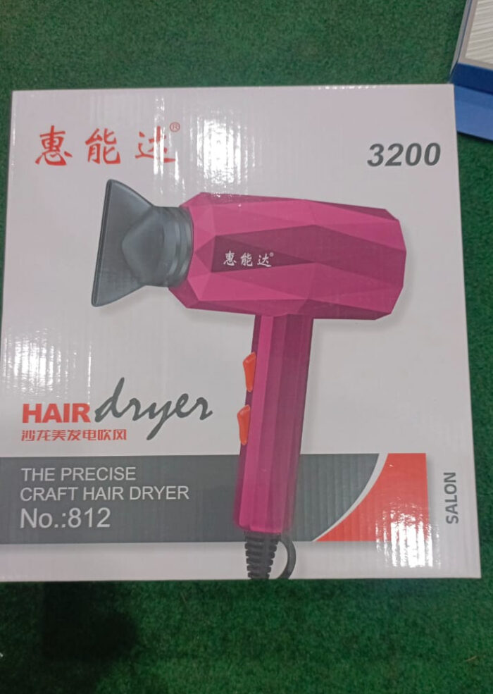 Hair dryer THE PRECISE CRAFT HAIR DRYER No:812 (3200) - Image 3