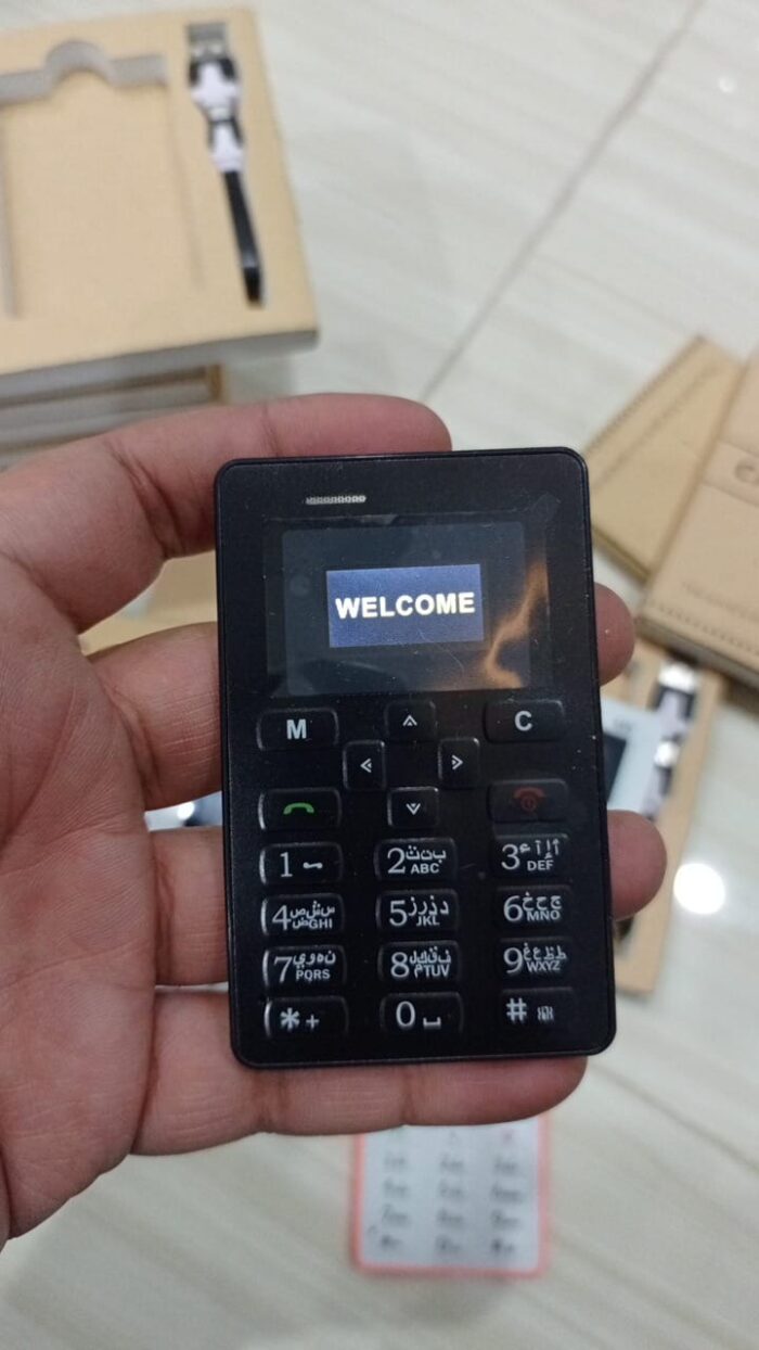 M5 MINI MOBILE CREDIT CARD SIZE (random color ) - Image 5