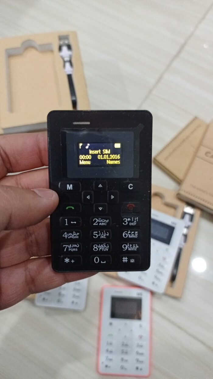 M5 MINI MOBILE CREDIT CARD SIZE (random color ) - Image 6