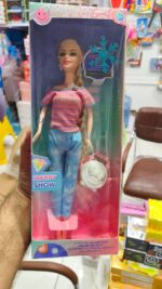 Beautiful Flexible Doll Long Hair Doll with Fordable Hands and Legs Fashion Doll for Kids (Random Design ) - Image 2