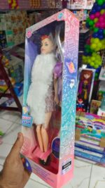 CUTE  barbie Doll Long Hair Doll with Fordable Hands and Legs Fashion Doll for Kids (Random Design ) - Image 6