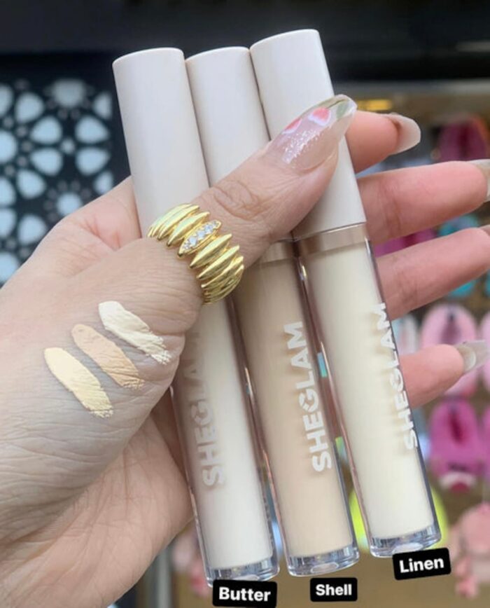 (Pack of 3) Sheglam 12-Hr Full Coverage Creamy Concealer,Long Lasting or All Skin tones - Image 1