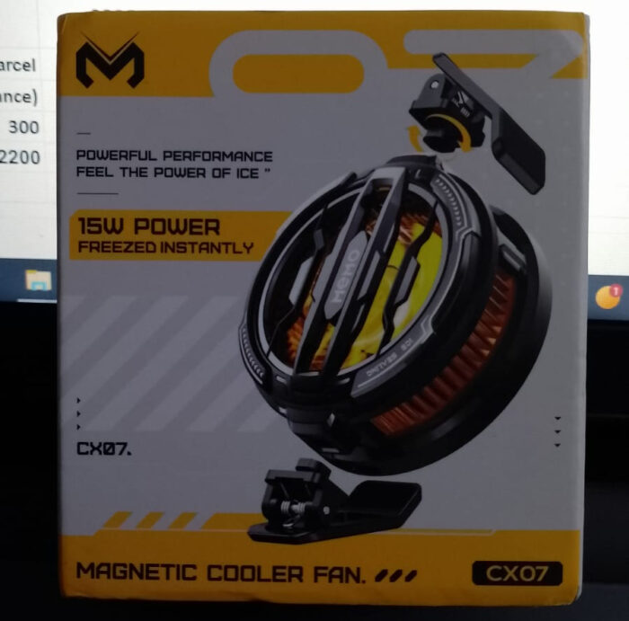 CXO7 magnetic cooler fan  1 Mobile Phone Semiconductor Cooling Fan Radiator /15W POWER FREEZED INSTANTLY - Image 2