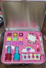 Unicorn Shining Make Up Bag For Girls / Soft to skin, Easy to wash, Princess Makeup Set Toys Girls & Kids - Image 2