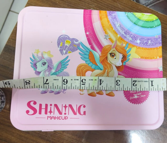 Unicorn Shining Make Up Bag For Girls / Soft to skin, Easy to wash, Princess Makeup Set Toys Girls & Kids - Image 3