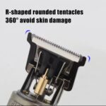 Alloy body (plastic ) - Vintage T9 Trimmer and Hair Clipper Cutting Machine For Men - Image 2