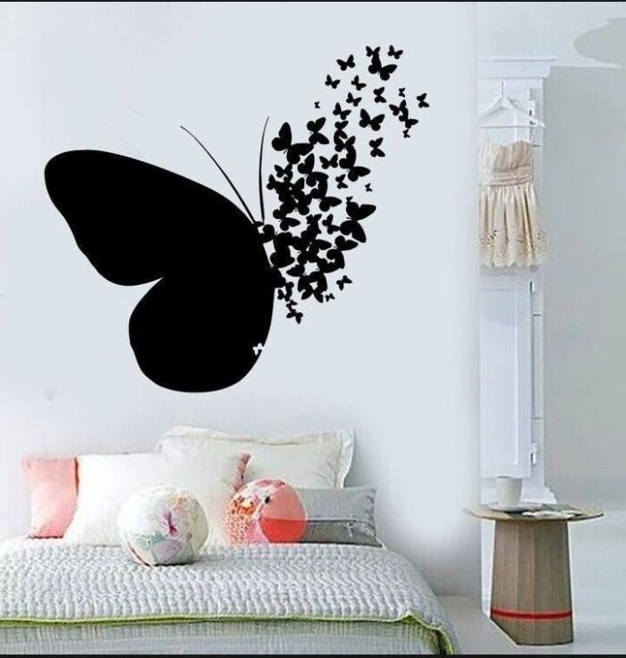 Flying Butterfly Wooden Wall Decor  Butterflies  WALL Decor - Image 1