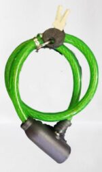 Cycle Safety Anti-Theft Steel Wire Lock Portable Security Lock With 2 Keys Cycle Lock - Image 3