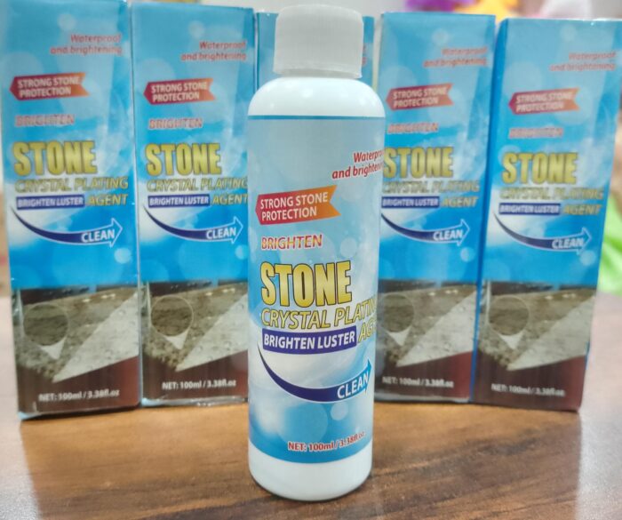 Stone Crystal Plating Agent Stonework Polishing And Coating Agent Marble Tile Anti-Corrosion Incremental Crystal Stone Stain Remover With Box 100ml - Image 7