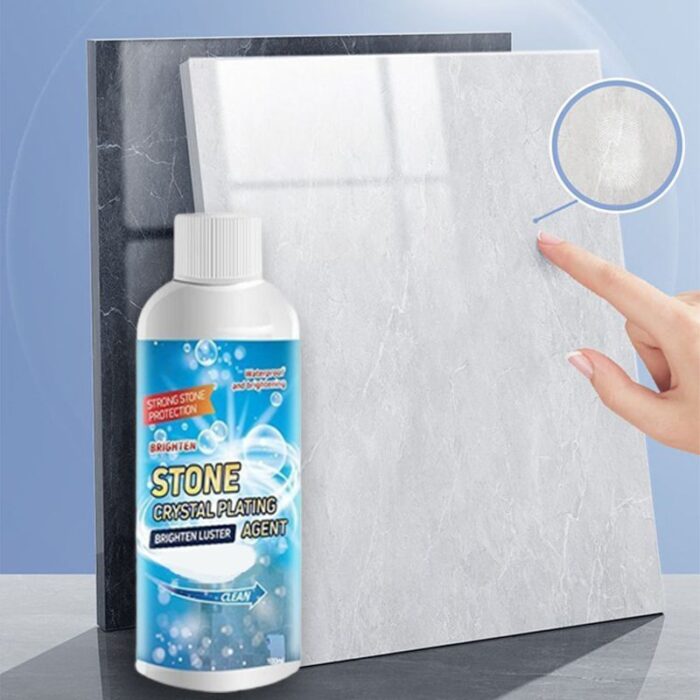 Stone Crystal Plating Agent Stonework Polishing And Coating Agent Marble Tile Anti-Corrosion Incremental Crystal Stone Stain Remover With Box 100ml - Image 6