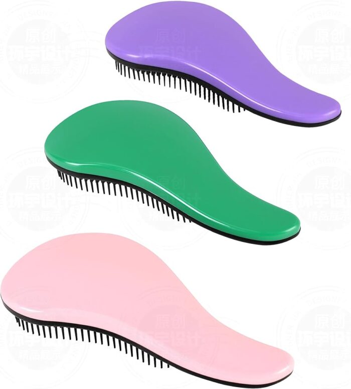Hair Brush Combs Salon Gentle Anti-static Brush (random color) - Image 1