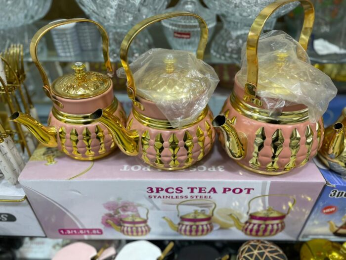 Teapot Made of Stainless Steel - - Image 2