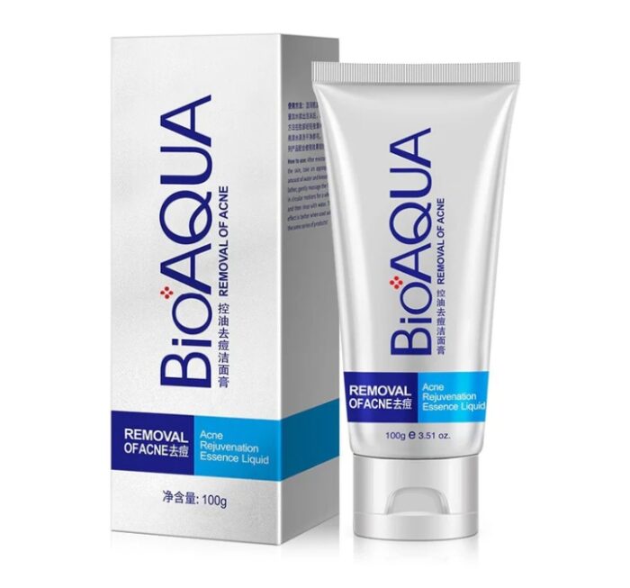 BIOAQUA Anti Acne Cleanser For Removal Of Acne - 100ml - Image 1