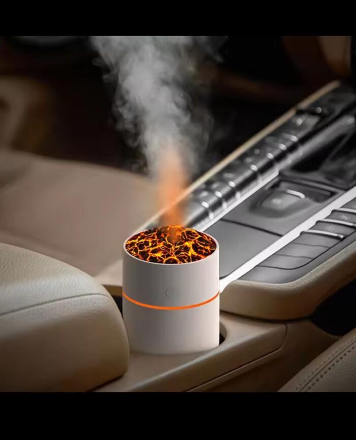 Small hydrating Moisturizing Sprayer Volcano Humidifier Colorful Atmosphere Light Humidifier (random color) - Image 11