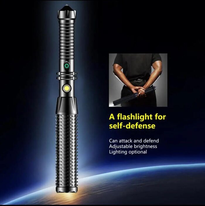 Self Defense Flashlight Strong Light Charging Outdoor Super Bright - Image 5