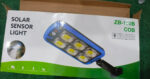 Solar Street COB Light With Sensor ZB-150B | Motion Sensor Security Streetlights for Parking Lot – Remote Control - Image 6
