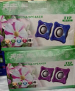 (Pair)  T12 Mini multimedia 2.0 speakers Music Stereo for Computer Desktop PC Laptop   Party Portable Loudspeaker (random color) - Image 5