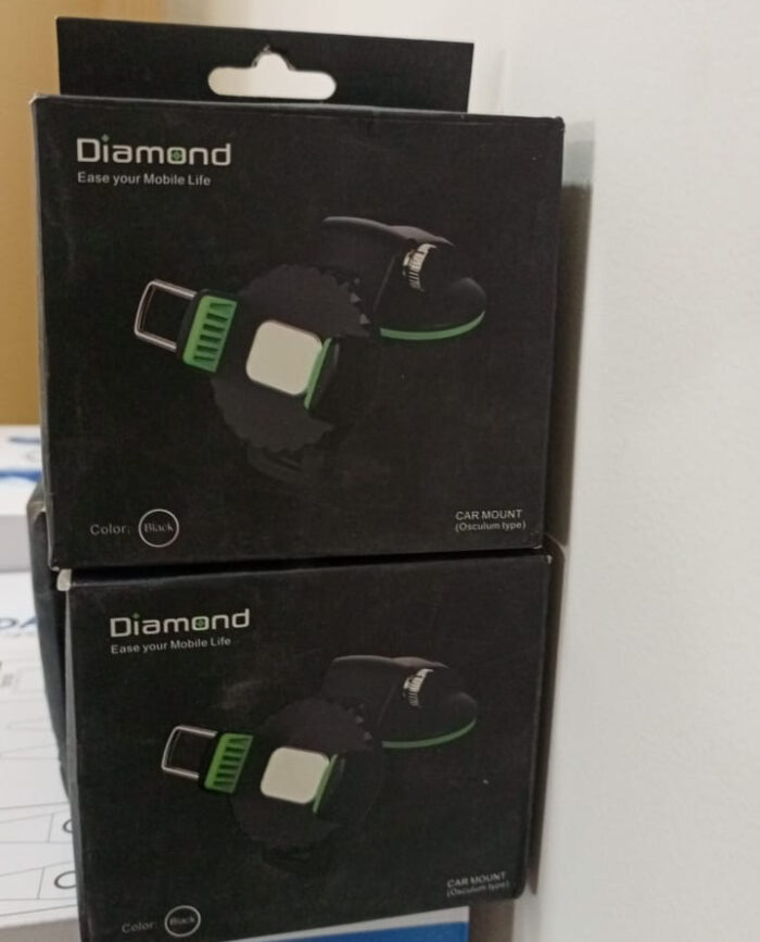 Diamond 360 Rotating Adjustable Car Mobile Holder Stand  - Image 2