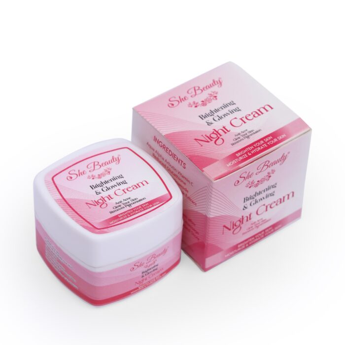 She Beauty Whitening Night Care Cream ,FRAGRANCE-FREE NIGHT CREAM - Image 3