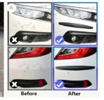Car Bumper Protector Strip Guard Corner Protection Strips Scratch Auto car Anti Collision Car Corner Bumper (Color White) - Image 4