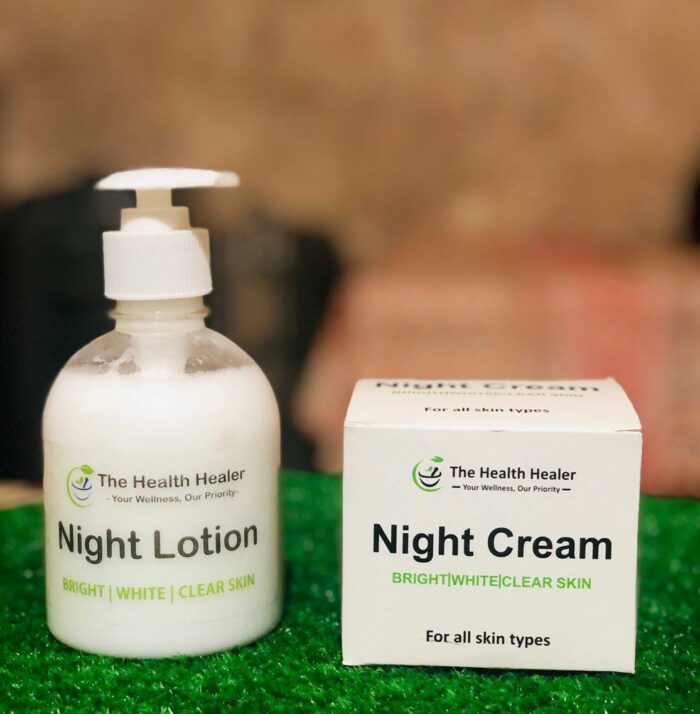 (Pack of 2) Anti Aging Night Cream & Night Lotion Deal - Image 2