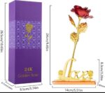 24k Golden Rose | Rose Gift Box