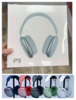 P9 Headphone - Wireless Bluetooth Headphones Adjustable Over-The-Ear Stereo Headset – P9 (Random color)