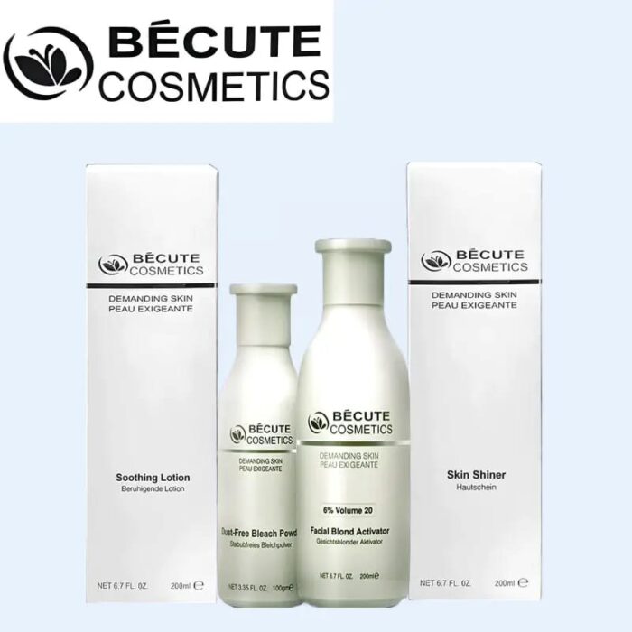 BeCute Whitening & Brightening Skin Polisher With Activator - Volume 20% Activator (200ml) - Dust-Free Blonder (100gm) - Image 2
