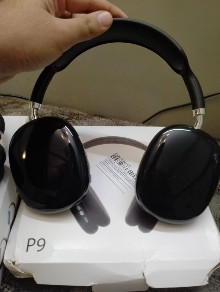 P9 Headphone - Wireless Bluetooth Headphones Adjustable Over-The-Ear Stereo Headset – P9 (Random color) - Image 2