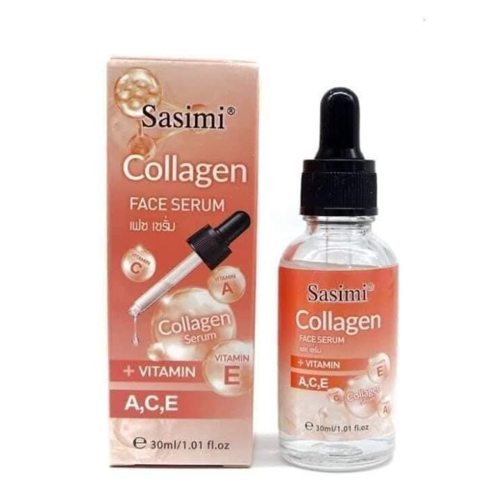 High Quality SASIMI Collagen And Vitamin E Face Serum - 30ml - Image 1