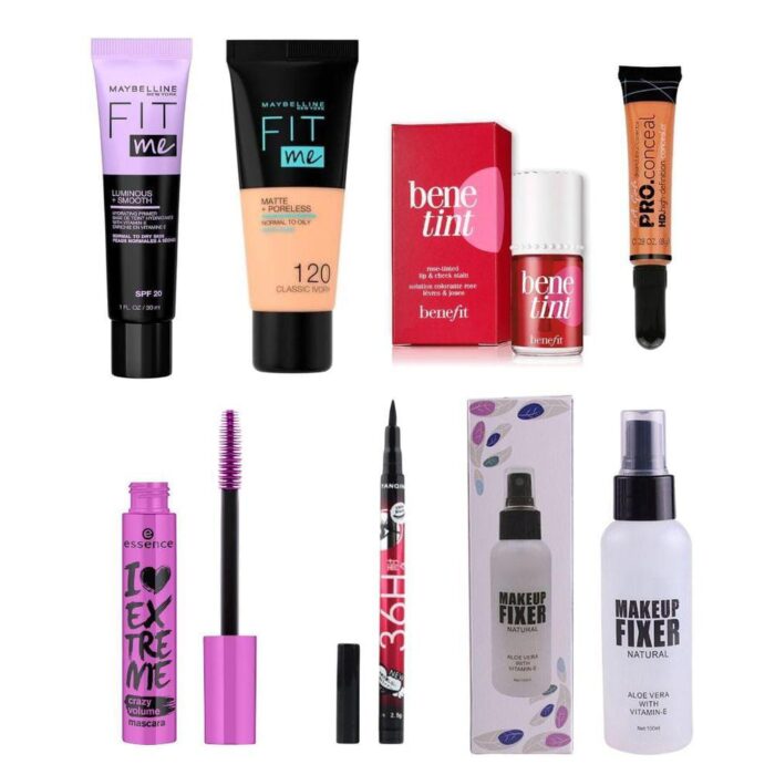 7 In 1 Professional Makeup Deal - Makeup Fixer, BB Tube,  Primer,  Benetint, Pro Concealer, Mascara, Liner - Image 1