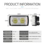 2 Lens Dolphin Projector LED Light for bikers and Cars (1 pc) - Image 5