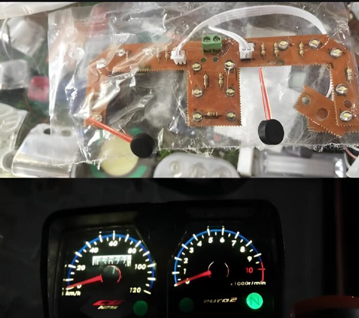 Honda Spedometer Led glow kit with niddle for Honda Cg 125 motorcycle motor bike - Image 5