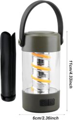 Wireless Speaker Lantern - Bluetoooth Camping RechargeableLight, Outdoor Stereo Lantern | Portable LED Lamp with Wireless Speaker, Waterproof Speaker with Built in Light for Camping Hiking Outdoors - Image 6