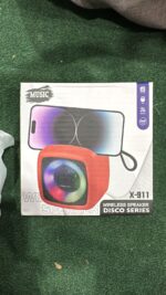 X-911 Wireless Portable Rechargeable Mini Blutooth Speaker With LED Lights And Best For Indoor, Outdoors (Random Color) - Image 2