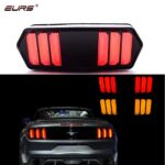 Universal Motorbike Back Light With Indicator DRL Audi Style - Image 3