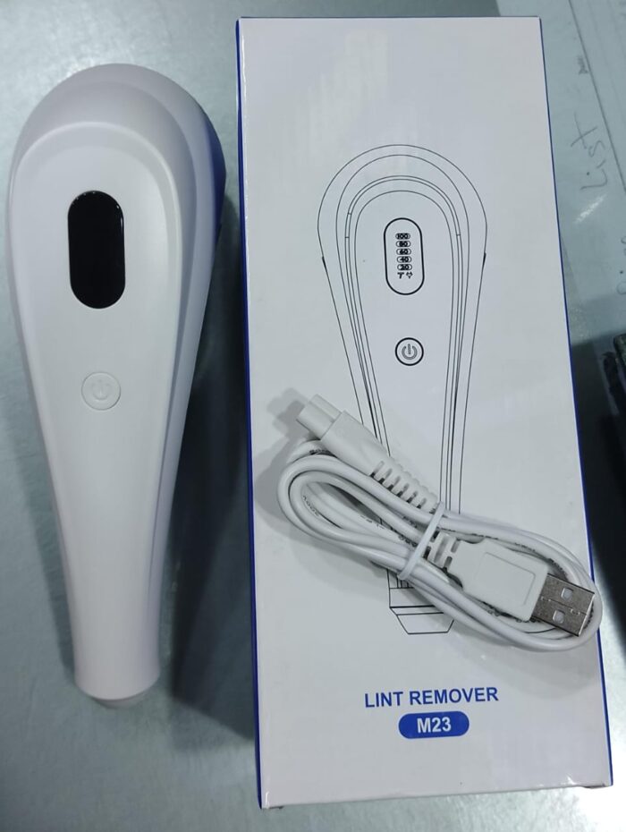 M23 Portable Lint Remover USB Rechargeable Lint Remover for Various Fabrics With Screen Power Display - Image 2
