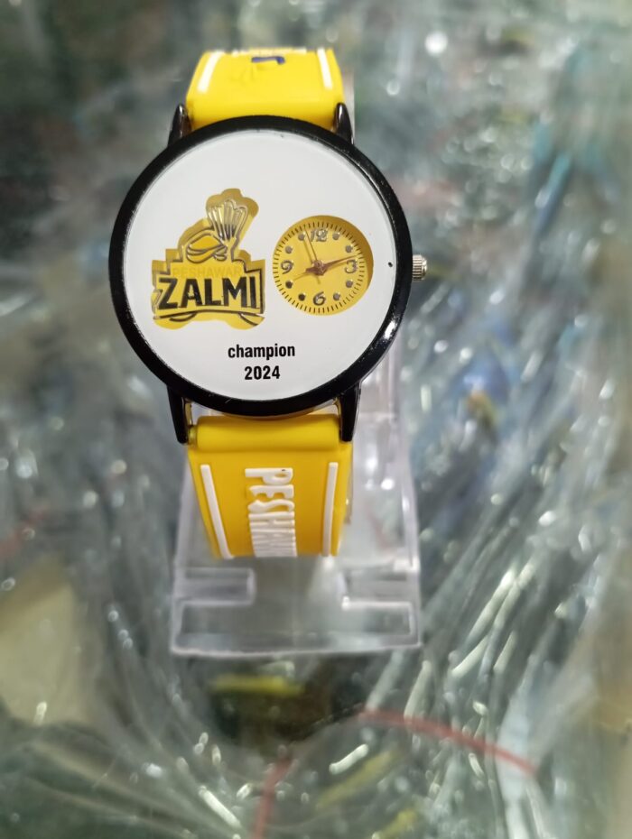 Peshawar Zalmi Logo Watch Psl Wrist Watches For Unisex Men’s formal Watch - Image 5