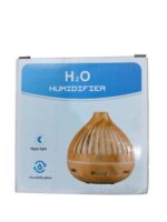 Humidifier H²O Ultrasonic Aroma humidifier 7 Colour Changing LED Lights Air Humidifier Night Light for Office Living Room Indoor - Image 3