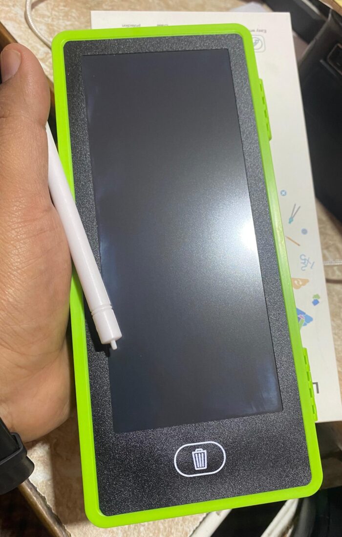 LCD Drawing Pen Case Easy Writing with Eye Protection, Lock Screen, Large Space LCD Drawing Pen Case-One Key Erase (Random Color) - Image 8