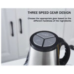 SL-2021 3L Multifunctional 300W Electric Meat Grinder Chopper with Variable Speed, Stainless Steel Blades And Safety Interlock - Image 10