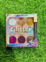 Glitter Butter Sparkle Eyeshadow Palette 9 in 1 Kit for Eye Makeup Shimmer Highlighter Metallic Eye Shadow, Rainbow Eyeshadow Pallets - Image 4