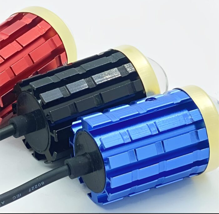 New Mini Driving Fog Light for All Motorcycle, Cars, Jeep 4 Functions White,Yellow,,Combo And Flasher Lens Projectors Auxiliary Light(Random Color) - Image 4