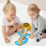 Smart Duck Ladder Climbing race set | Duck Climb Stairs Toy Race Track Slide - Image 3