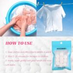 10 Pcs Explosive Salt Cleaning Laundry Remove Yellowing Leaving Fragrance Cleaning Tablets - Image 3