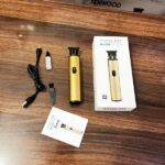 Nikai Professional Hair Trimmer NK-2598 Hair Trimmer Machine For Men | Men Hair Trimmer | Metal Body | Golden Color ( Original ) - Image 4