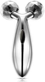 3D Face Massager Roller – 360° Rotation Handheld Y-Shape Plastic Tool for Face Lifting, Anti-Wrinkle, Skin Firming, and Full Body Relaxation | NM-091 ( Random Color ) - Image 5